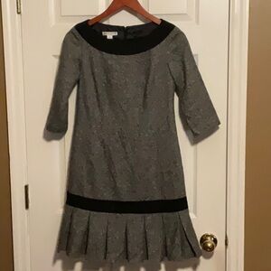 Pendleton Vintage Women’s Black Wool and Silk 3/4 Sleeves Dress Size 2 Petite